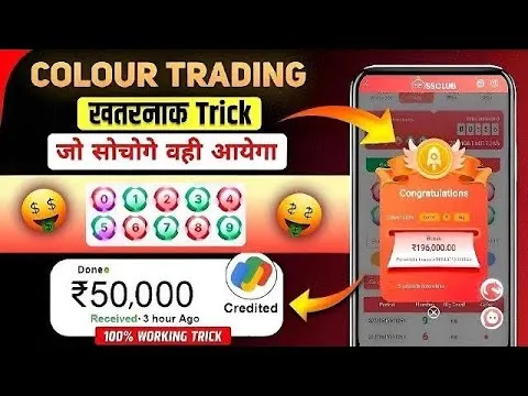 Professional color trading platform dashboard with chart analysis tools