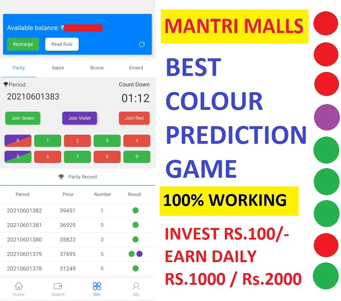 Color trading tips infographic showing expert betting strategies guide